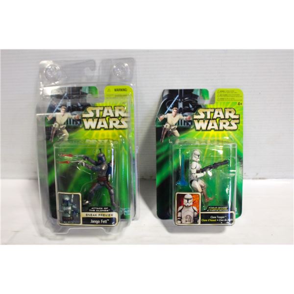 2 STAR WARS ACTION FIGURES