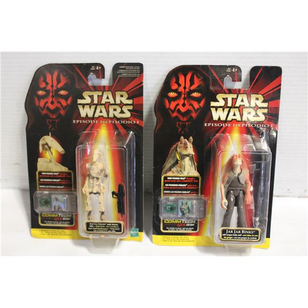 2 STAR WARS ACTION FIGURES
