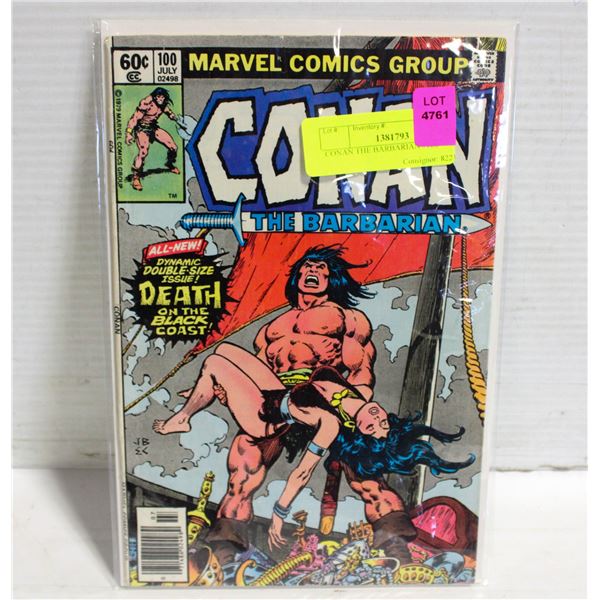 CONAN THE BARBARIAN #100