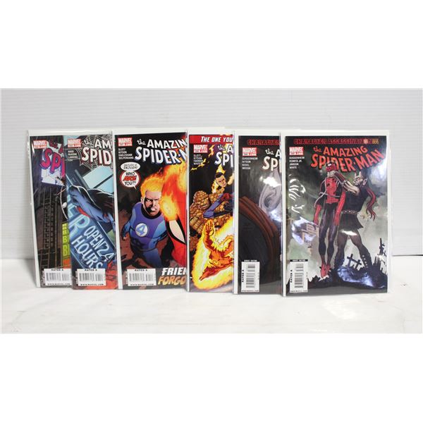 5 AMAZING SPIDER-MAN COMICS
