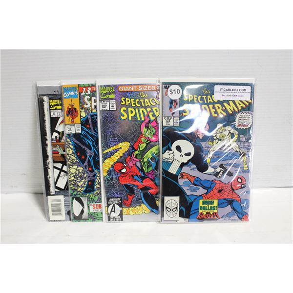 4 SPIDER-MAN COMICS