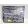 Image 1 : PICKETT'S CHARGE GETTSBURG FRAMED PRINT
