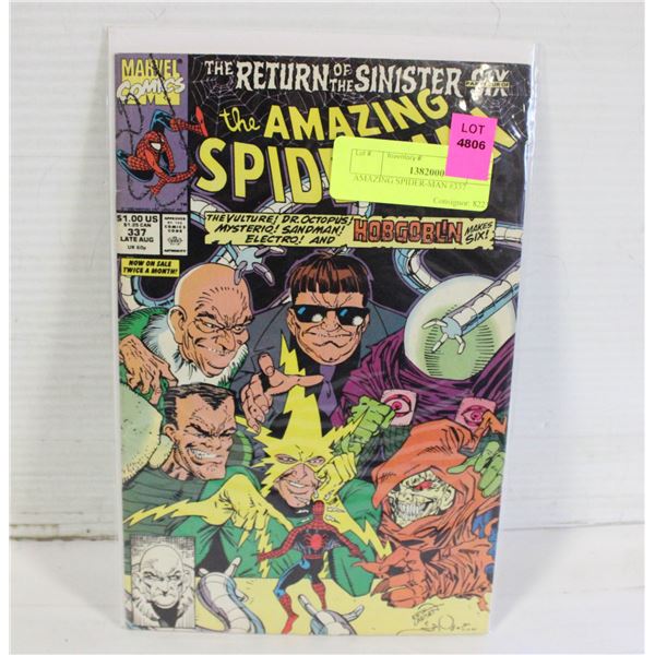 AMAZING SPIDER-MAN #337