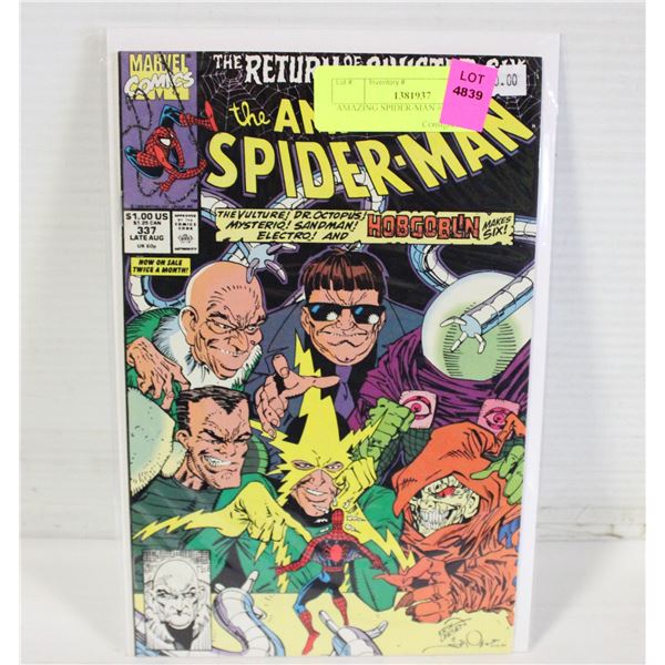 AMAZING SPIDER-MAN #337