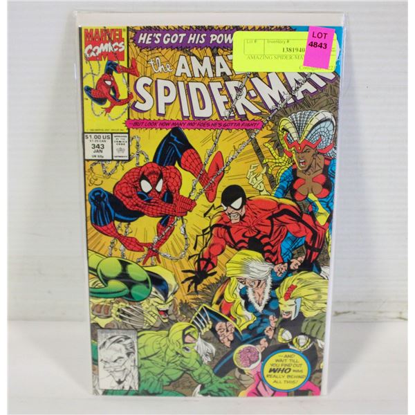 AMAZING SPIDER-MAN #343