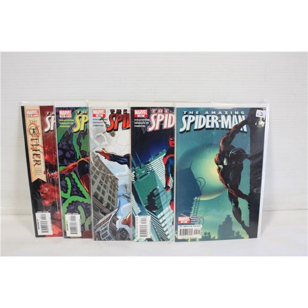 5 AMAZING SPIDER-MAN COMICS