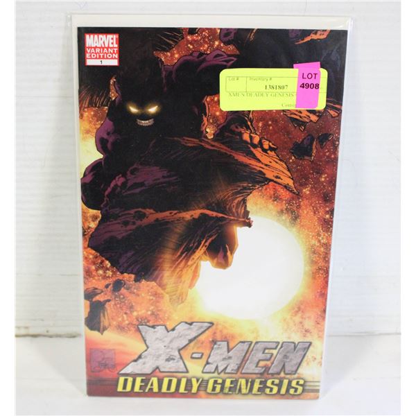 XMEN DEADLY GENESIS #1