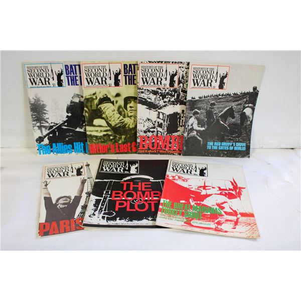 HISTORY OF THE SECOND WORLD WAR 7 ISSUES