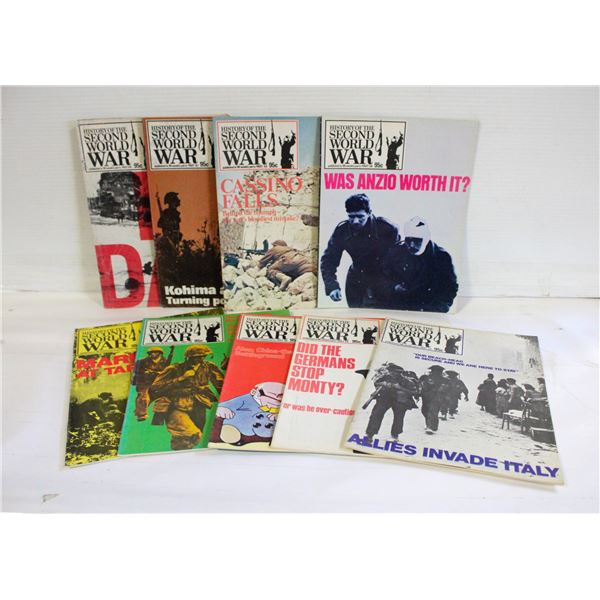 HISTORY OF THE SECOND WORLD WAR 10 ISSUES