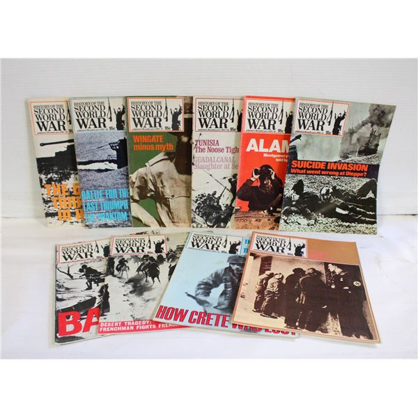 HISTORY OF THE SECOND WORLD WAR 10 ISSUES