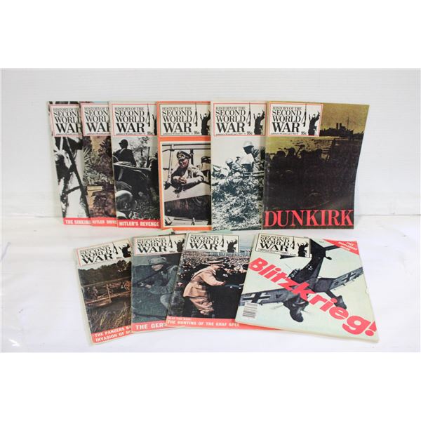 HISTORY OF THE SECOND WORLD WAR 10 ISSUES