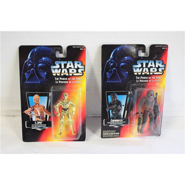 2 STAR WARS ACTION FIGURES