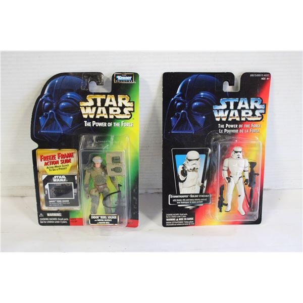 2 STAR WARS ACTION FIGURES
