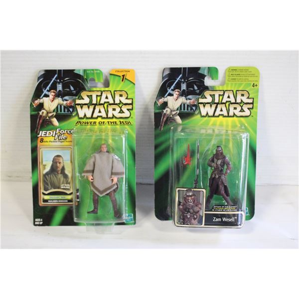 2 STAR WARS ACTION FIGURES