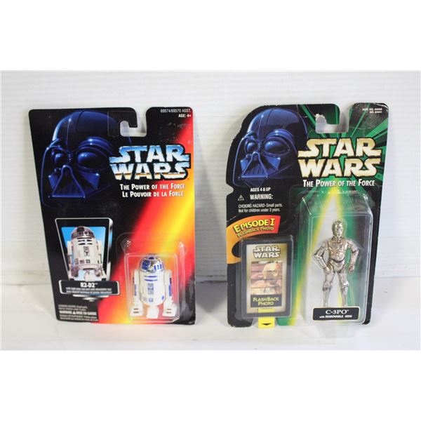 2 STAR WARS ACTION FIGURES