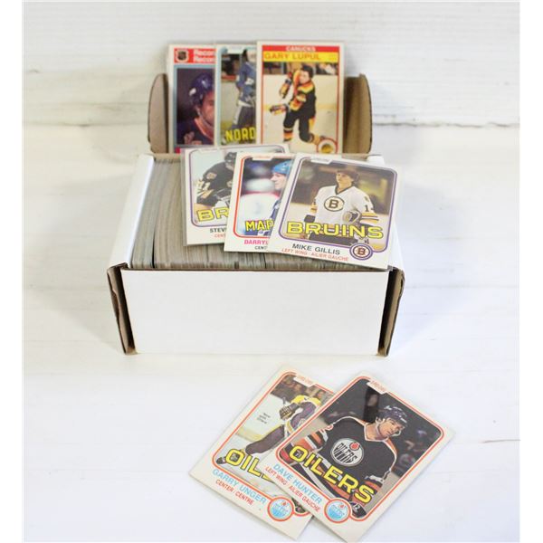 250 NICE NHL CARDS 81-82 AND 82-83