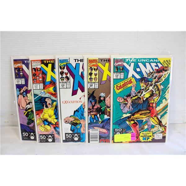 MARVEL COMICS LOT OF 5 UNCANNY X-MEN