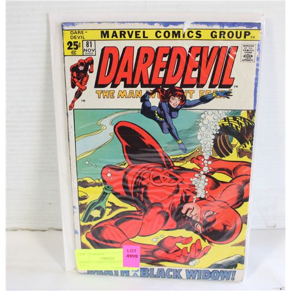 MARVEL COMICS DAREDVIL #81 (1971)