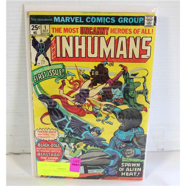 MARVEL COMICS INHUMANS #1 (1975)