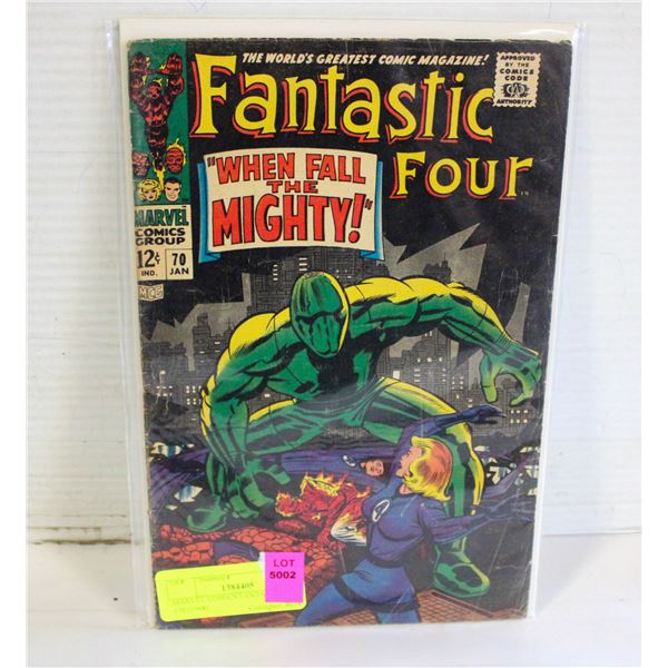 MARVEL COMICS FANTASTIC FOUR #70 (1968)