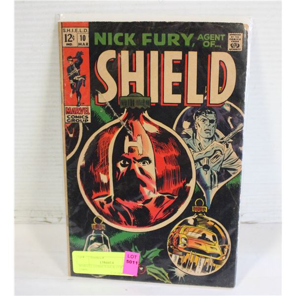 MARVEL COMICS NICK FURY #10 (1969)