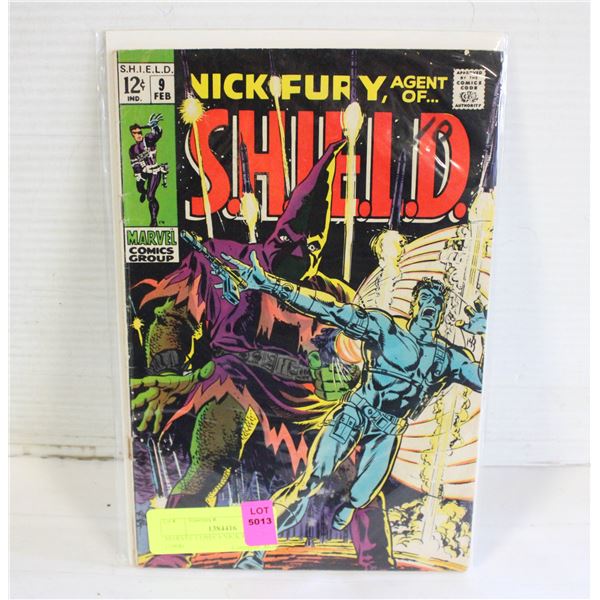 MARVEL COMICS NICK FURY #9 (1968)