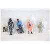 Image 1 : LOT OF 4 ORIGINAL 1980's KENNER STAR WAR FIGURES