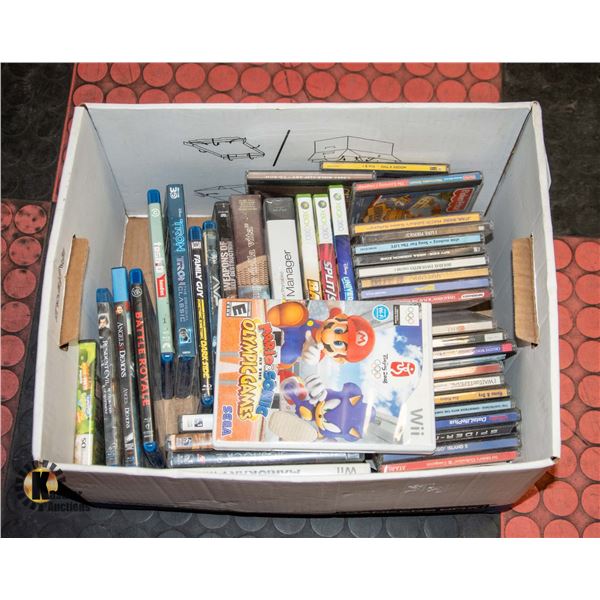 ESTATE VIDEO GAMES, BLU RAYS. D.V.D'S & C.D'S