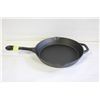 Image 1 : NEW PRE-SEASON 10" CAST IRON SKILLET / FRYING PAN