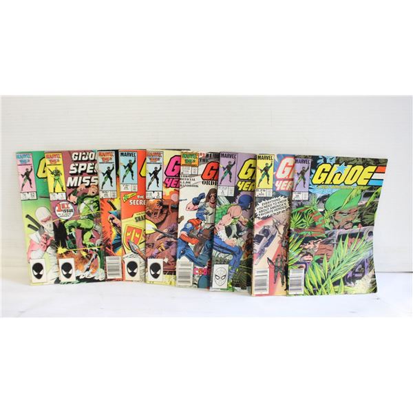 ESTATE VINTAGE G.I. JOES COMICS ALL