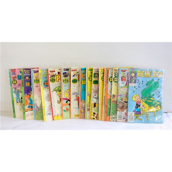 ESTATE VINTAGE RICHIE RICH COMICS ALL TOGETHER