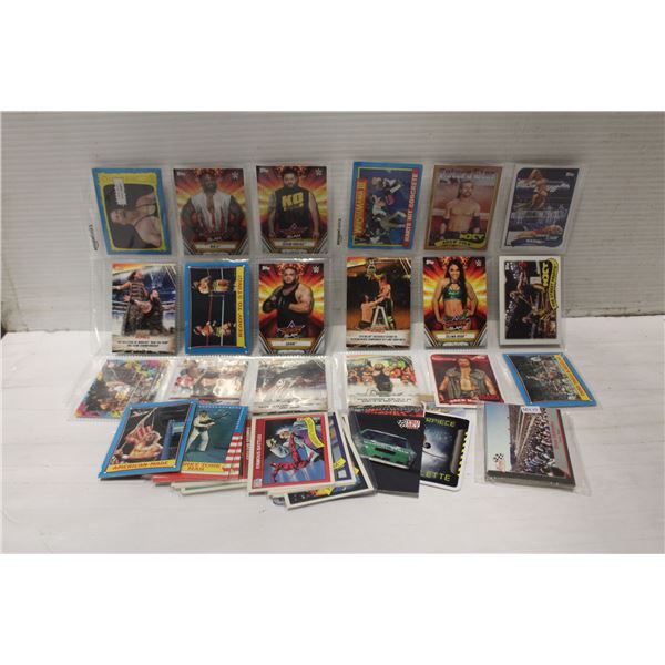 ESTATE VINTAGE WRESTLING, MARVEL & VARIED CARDS