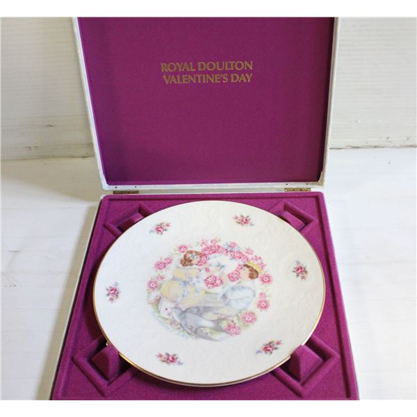 1977 ROYAL DOULTON VALENTINES COLLECTOR PLATE