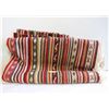 Image 1 : ESTATE VINTAGE NAVAJO WEAVED 8FT AREA RUG-ESTATE