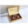 Image 1 : 925 HEART PENDANT NECKLACE & 925 HOOP EARRINGS