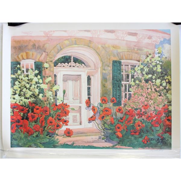 ORIGINAL WATERCOLOUR - ELIZABETH BERRY 25"X33"
