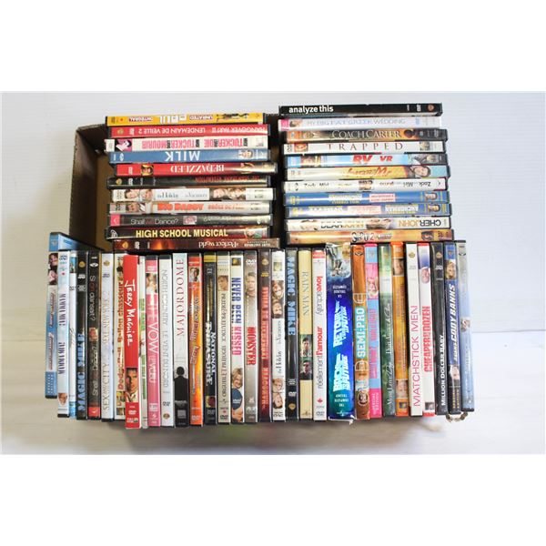 OVER 50 DVDS