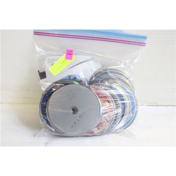 100 LOOSE DVD MOVIES