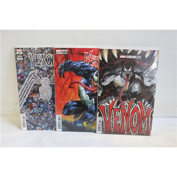 THREE VENOM #200 VARIANTS