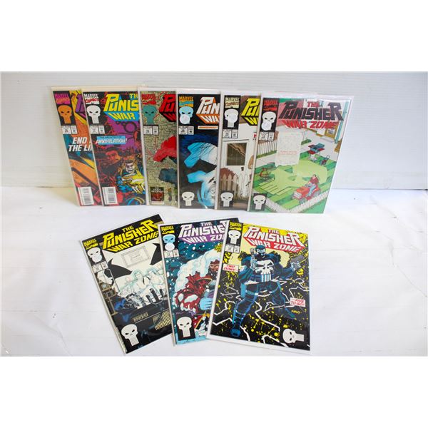THE PUNISHER WAR ZONE #10-18 (NEAR MINT)