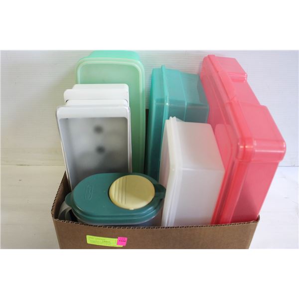 STORAGE CONTAINERS - TUPPERWARE & MORE