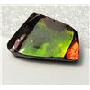 Image 1 : 15)  NATURAL GREEN/RED & ORANGE  FIRE 10.5 CT