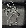 Image 1 : 35)  TWISTED ROPE DESIGN 18" CHAIN STAMPED 925.