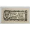 Image 2 : 7)  WWII 1944 YUGOSLAVIA ONE DINAR UNCIRCULATED