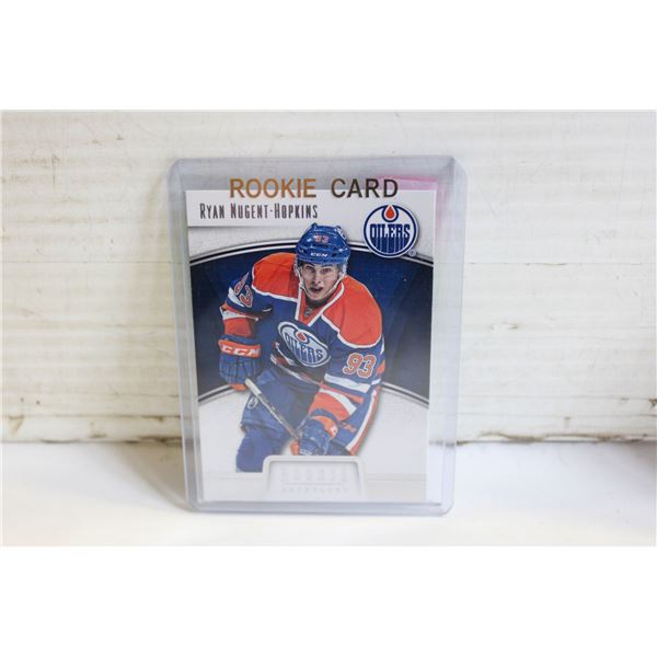 OILERS' RYAN NUGENT-HOPKINS ROOKIE CARD