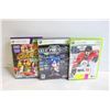 Image 1 : 110. XBOX 360 3 GAMES: SONIC GENESIS, KINEST