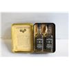 Image 1 : 123. VINTAGE BOX WITH 2 BOTTLES JACK DANIEL?S