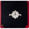 Image 1 : #1066-2.00 CT GRA CERTIFIED OVAL CUT MOISSANITE