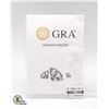 Image 3 : #1066-2.00 CT GRA CERTIFIED OVAL CUT MOISSANITE