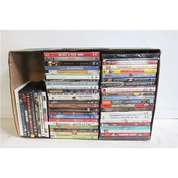 DVDS ASSORTED. MORE THAN 50 TITLES